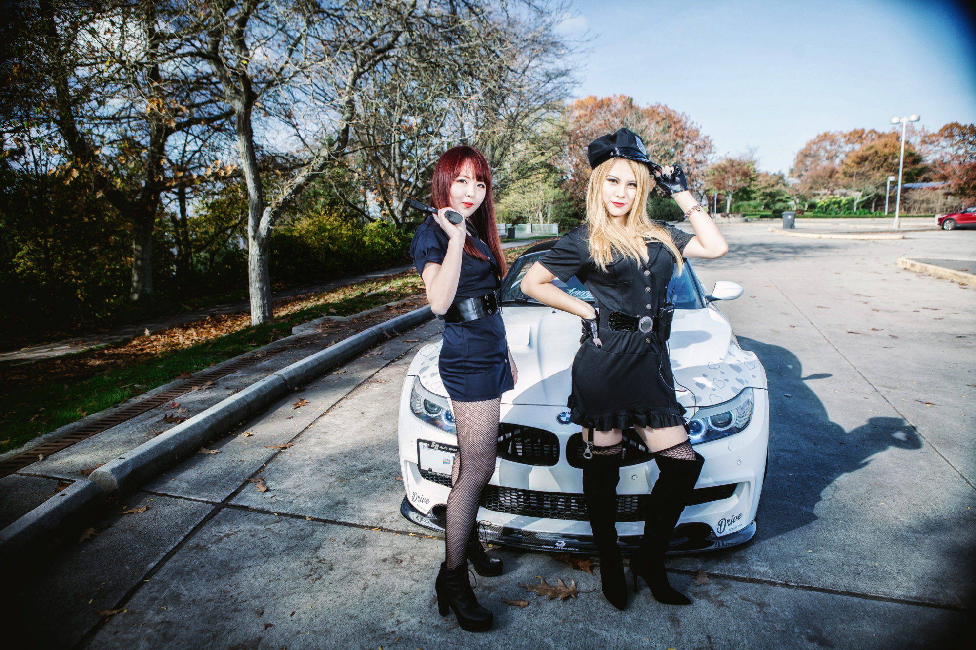 Halloween Police costume OVERLAND LADY