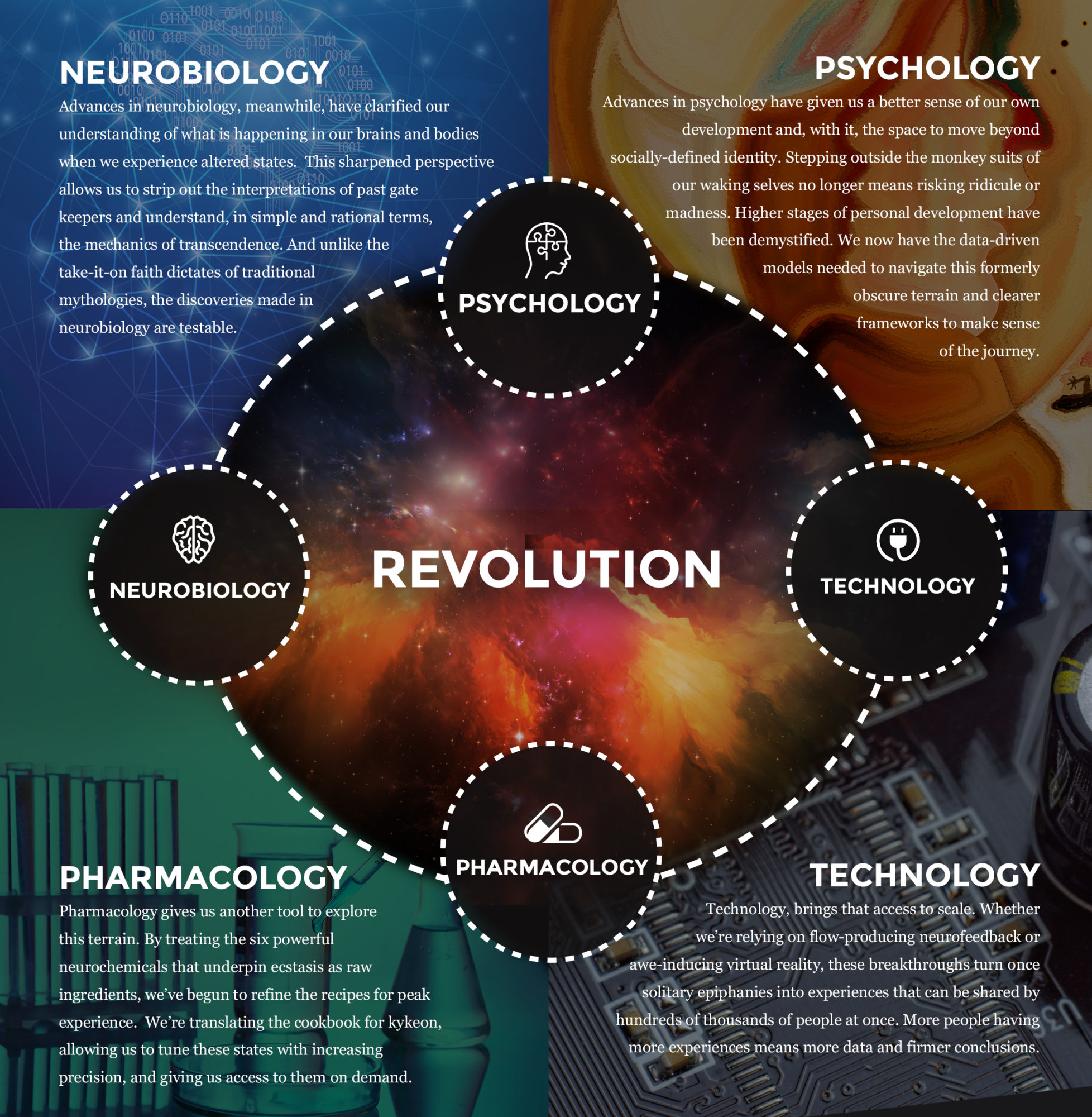 4 forces of Ecstasis