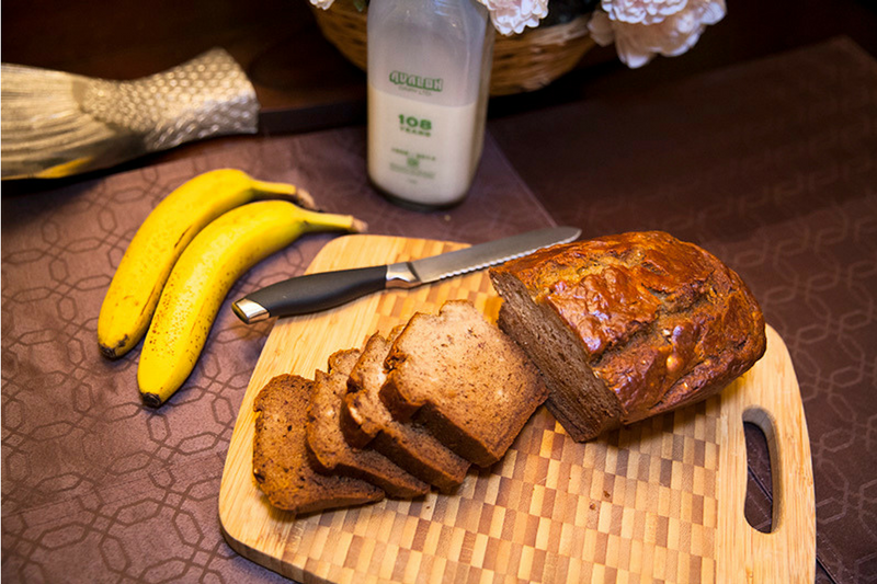 Eggnog-Banana-Bread