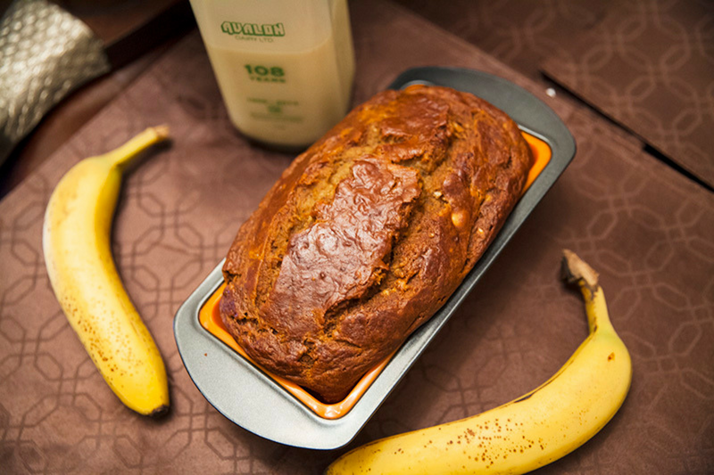 Eggnog-Banana-Bread