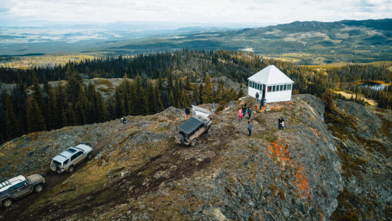 Greenstone Fire Lookout Tower | BC Overland Lady