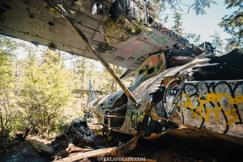 How to get to canso bomber crash site tofino 10 | Overland Lady by Monique Song