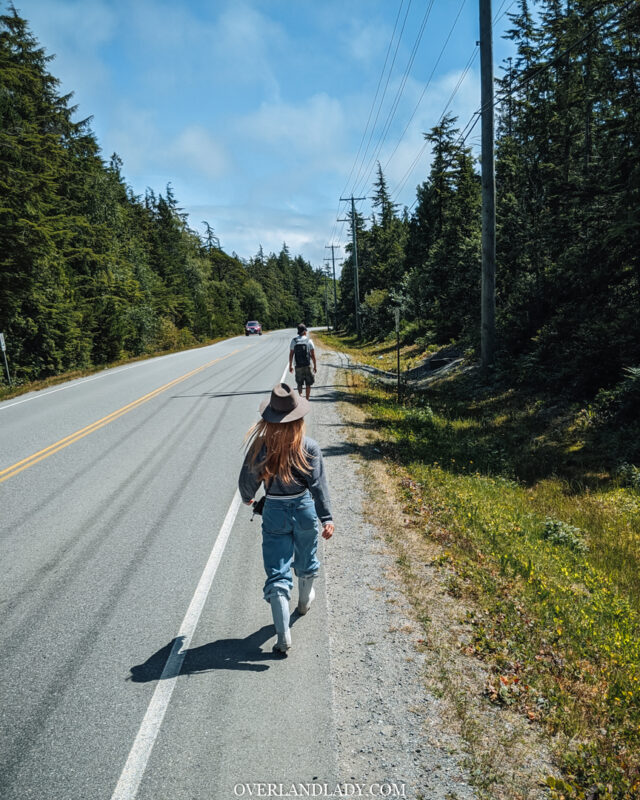 How to get to canso bomber crash site tofino | Overland Lady by Monique Song