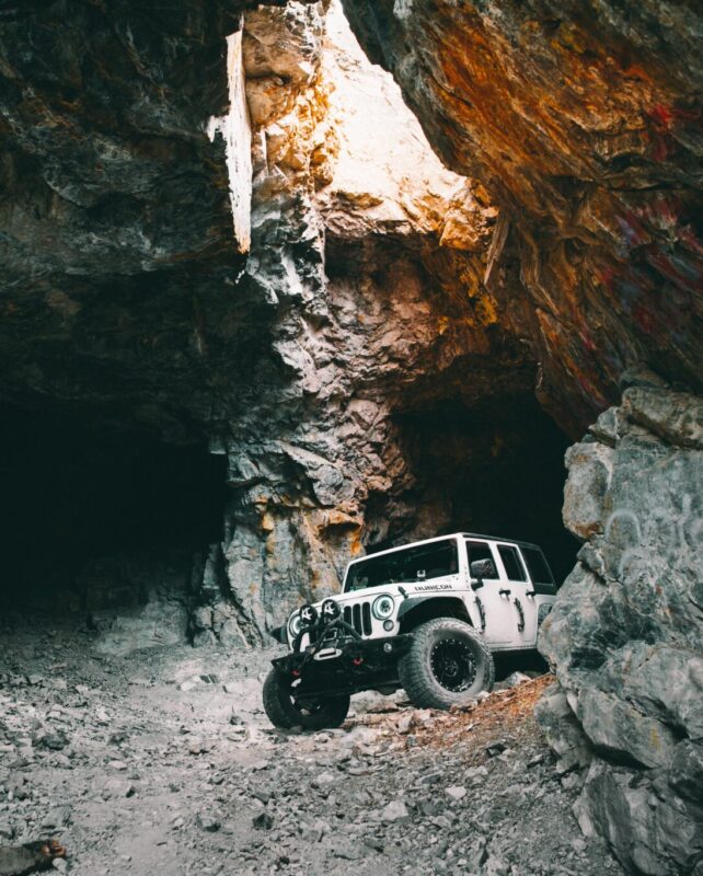 Hedley French Mine Jeep JKU Rubicon in Cave scaled e1609477851131 | Overland Lady by Monique Song