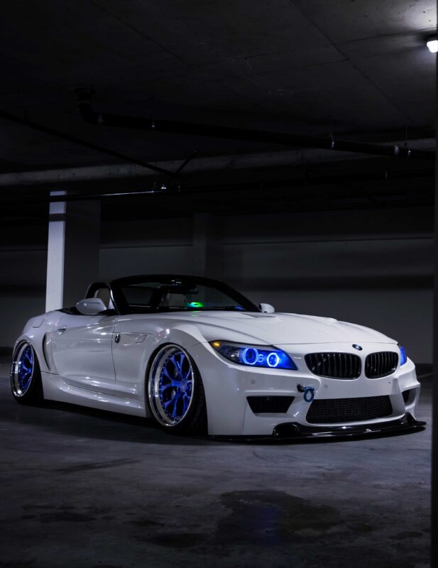 Hitomi Blue BMW Z4 4X5 | Overland Lady by Monique Song