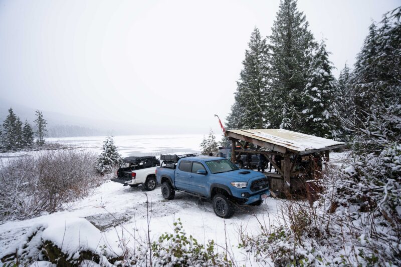 Toyota Tacoma Landcruiser snow wheeling 3 | Overland Lady by Monique Song