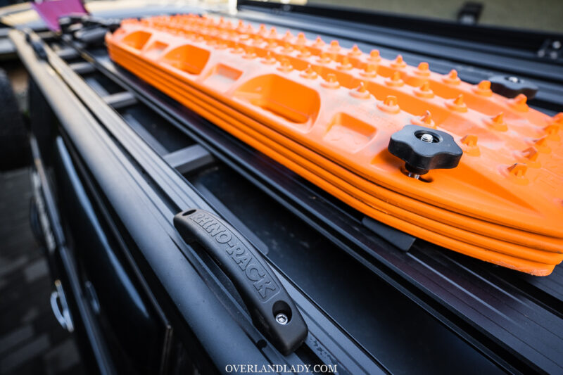 My New Roof Rack Set Up Rhino Rack Pioneer Platform Overland Lady