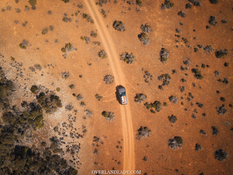 australian red diret outback