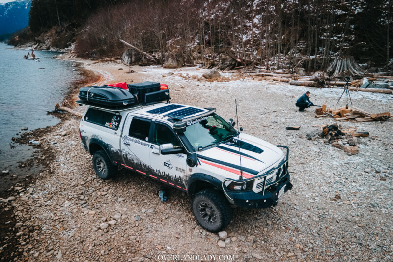 Chehalis North Camping Landcrusier 100 series Ram 5 | Overland Lady by Monique Song