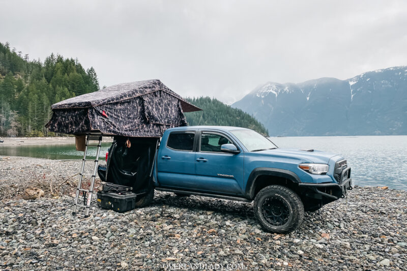 Toyota Tacoma Roof Top Tent | Overland Lady by Monique Song