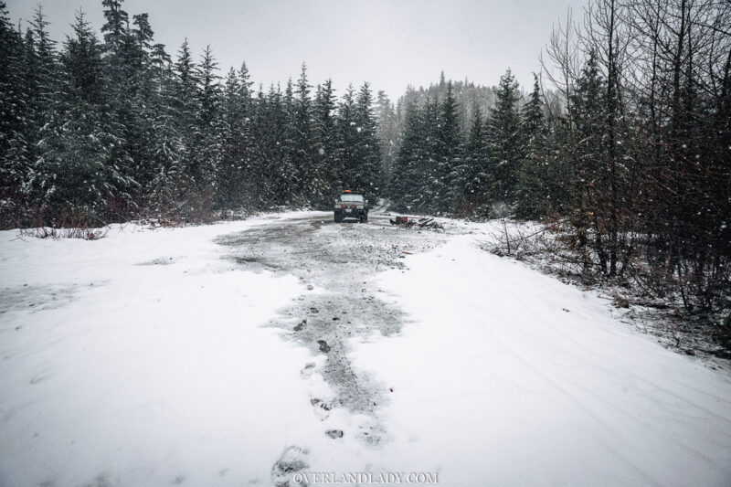 Solo Snowstorm Camping Jackery 1000 | Overland Lady by Monique Song