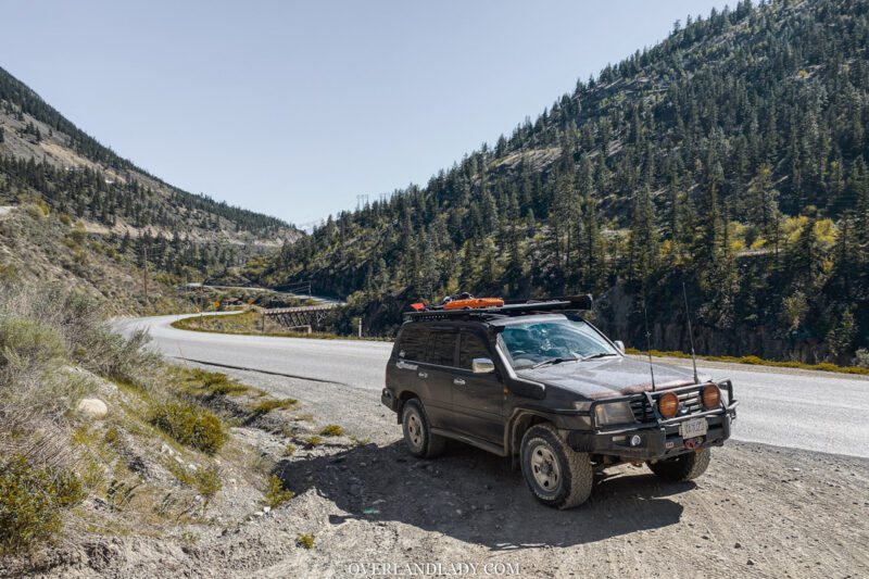 Overland Lady Lillooet Canyon | Overland Lady by Monique Song