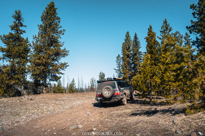 overland lady solo day1 frozen lake 8 | Overland Lady by Monique Song