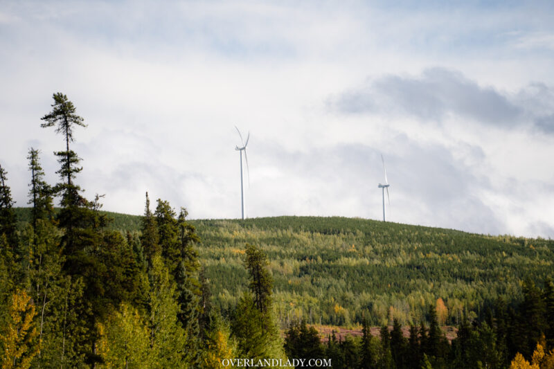 Tumbler Ridge Windmill Overland lady | Overland Lady by Monique Song