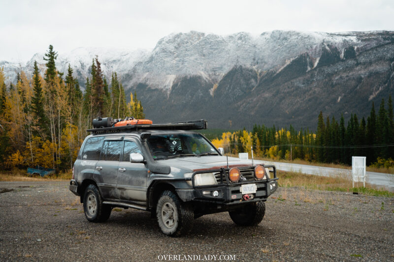 Atlin BC Landcruiser Overland Lady 26 | Overland Lady by Monique Song