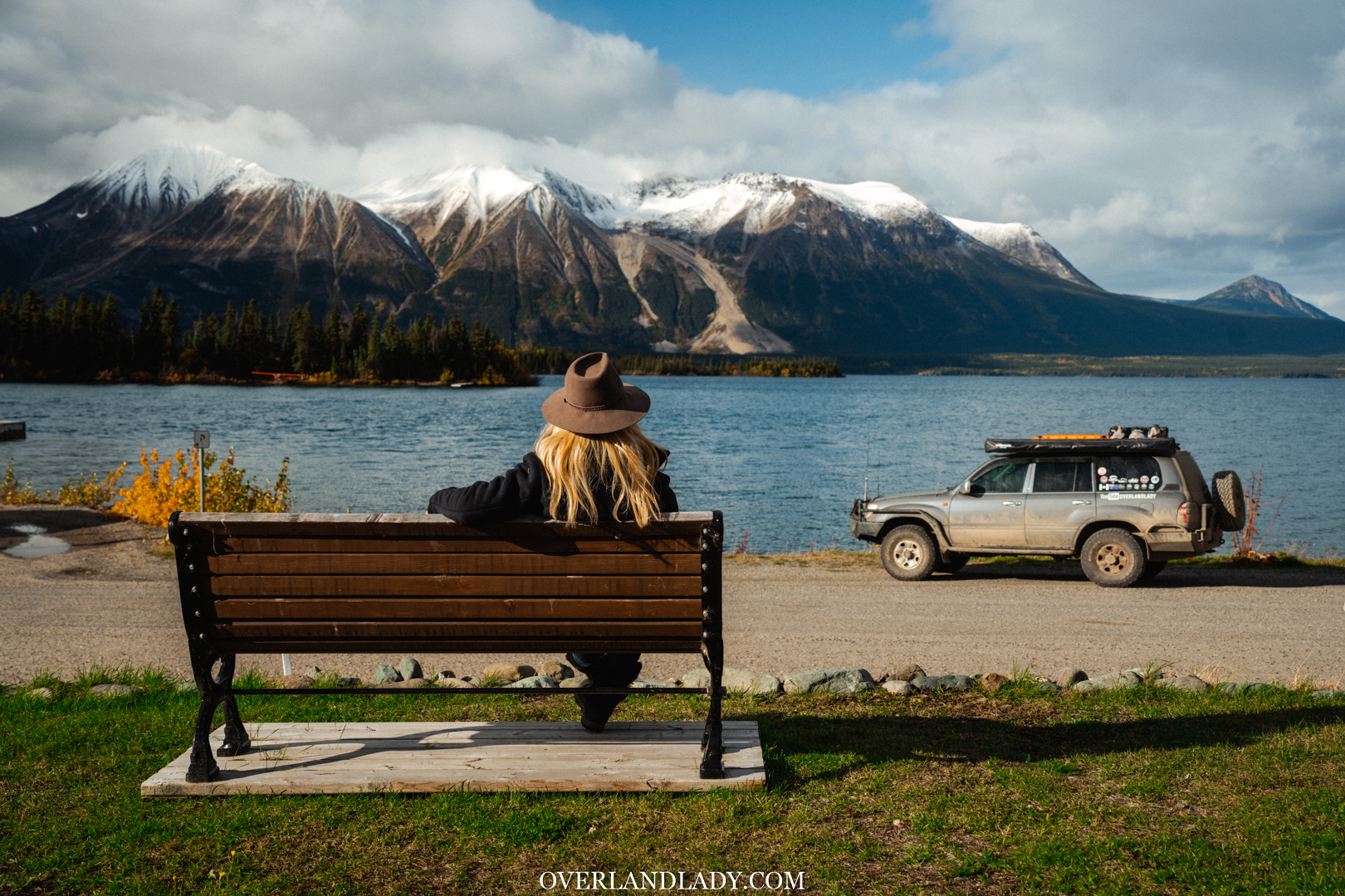 Atlin BC Landcruiser Overland Lady 74 | Overland Lady by Monique Song