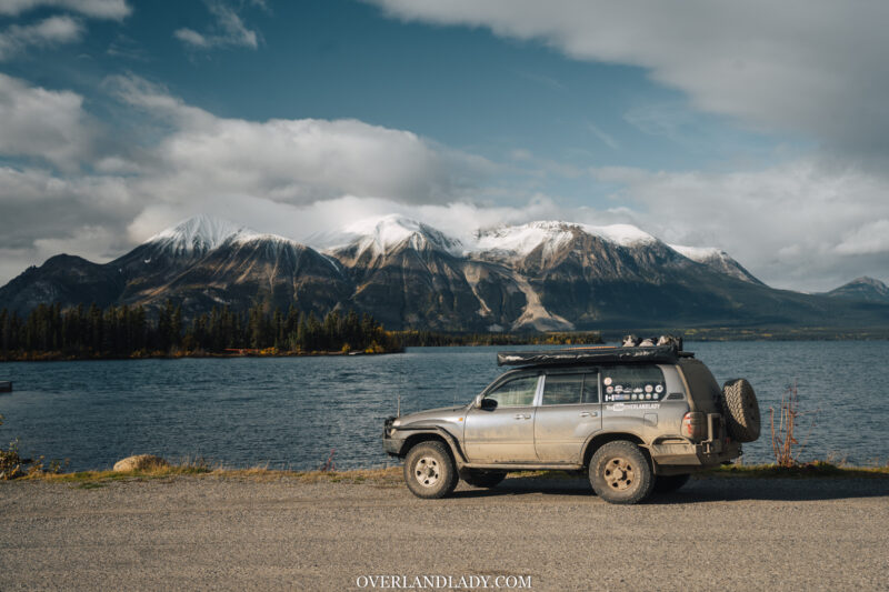 Atlin BC Landcruiser Overland Lady 93 | Overland Lady by Monique Song