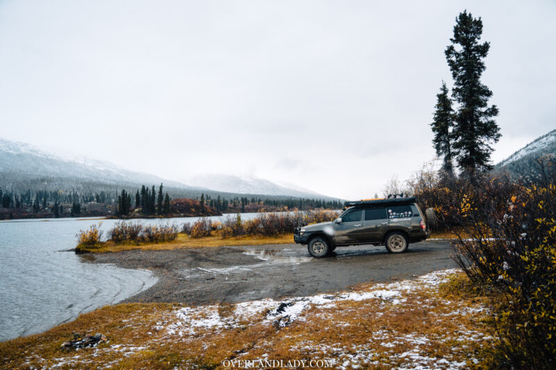 South Canol Road Yukon Landcruiser Overland Lady 21 | Overland Lady by Monique Song