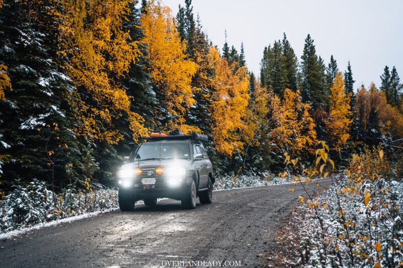 South Canol Road Yukon Landcruiser Overland Lady 23 | Overland Lady by Monique Song
