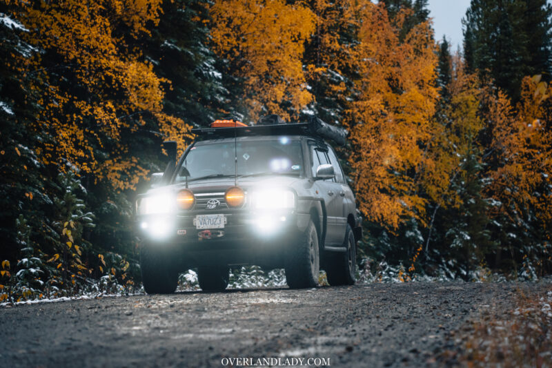 South Canol Road Yukon Landcruiser Overland Lady 24 | Overland Lady by Monique Song