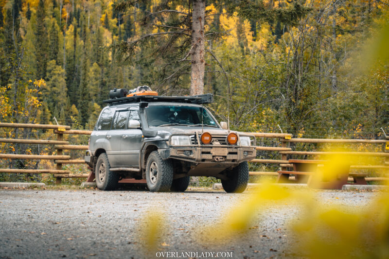 toyota landcruiser overland lady fall | Overland Lady by Monique Song