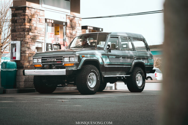 Landcruiser 61 gas station 3 | Overland Lady by Monique Song