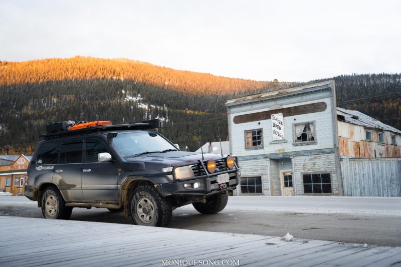 Overland Lady Landcruiser Yukon Dempster Highway 11 | Overland Lady by Monique Song