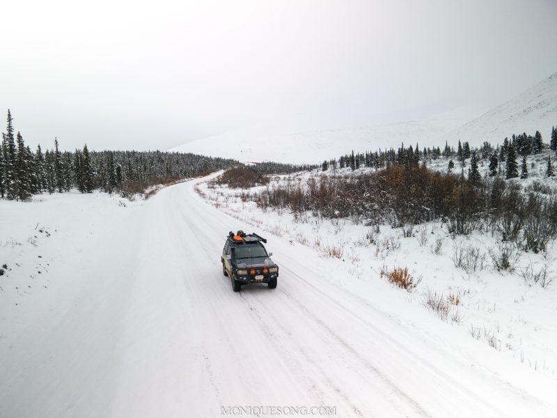 Overland Lady Landcruiser Yukon Dempster Highway 22 | Overland Lady by Monique Song