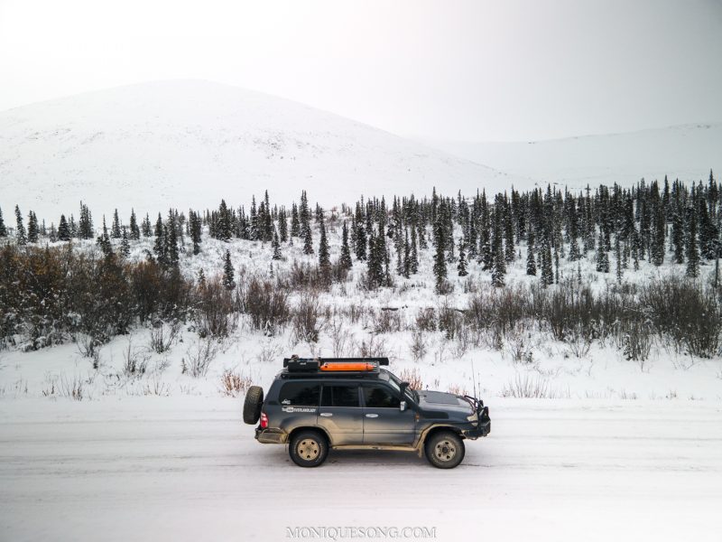 Overland Lady Landcruiser Yukon Dempster Highway 25 | Overland Lady by Monique Song