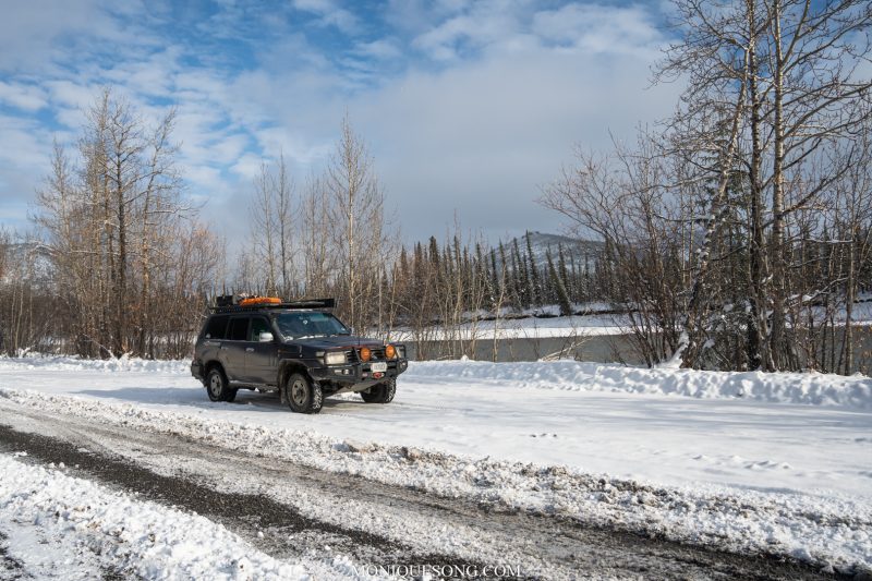 Overland Lady Landcruiser Yukon Dempster Highway 35 | Overland Lady by Monique Song
