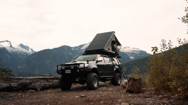 N70 SAS Toyota Hilux Ironman 4X4 Rooftent camping Overland Lady